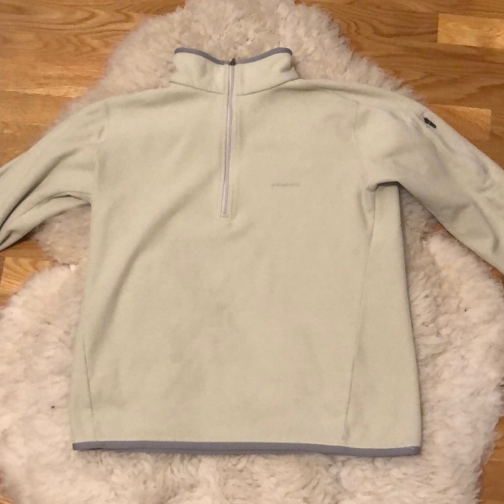 CREAM PATAGONIA QUARTER ZIP